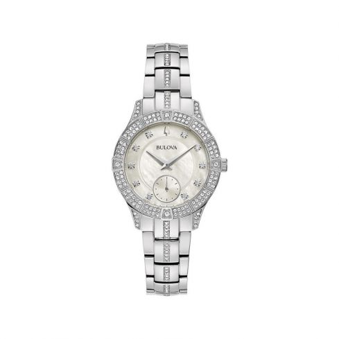 BULOVA White Dial Stainless Steel Bracelet Phantom 96L291