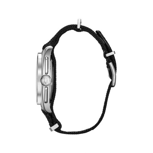 BULOVA Lunar Pilot Black Dial Chronograph Archive Series Watch 96A225