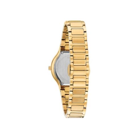 BULOVA Champagne Mother of Pearl Dial Ladies Watch 97R102