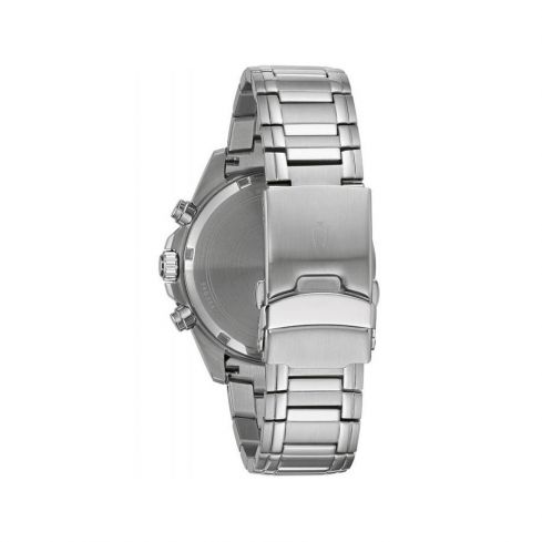 BULOVA Men's Stainless Steel Chronograph Watch 98B344