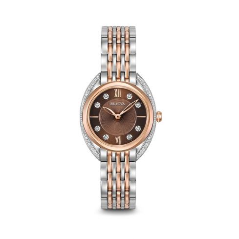 BULOVA Classic Diamond Ladies Watch 98R230