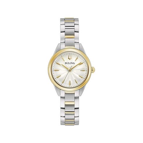 BULOVA Classic Sutton Two-Tone Stainless Steel Bracelet Ladies Watch 98L277