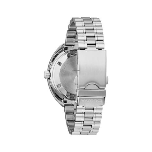 BULOVA Men's Stainless Steel Oceanographer Divers Watch 96B320