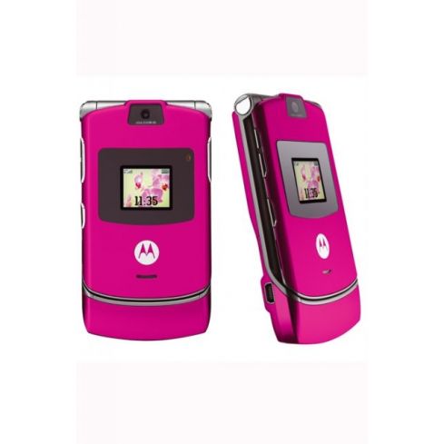 Оригинален панел за Motorola V3 розов