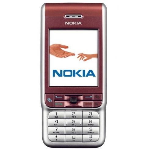 Оригинален панел за NOKIA 3230 - Червен