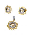Комплект дамски обеци и висулка A315